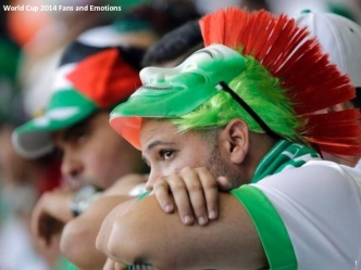 World Cup 2014 Fans and Emotions