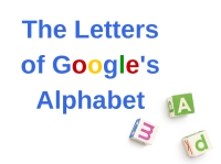 The Letters Of Googles Alphabet