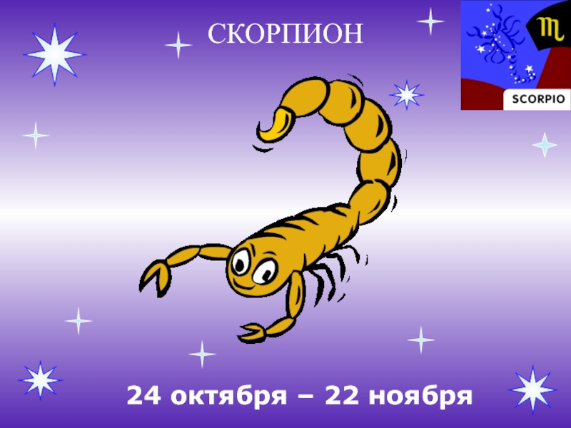 Гороскоп Скорпион Ноябрь 2023