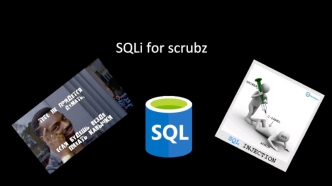 SQLi for scrubz