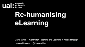 Re-humanisingeLearning