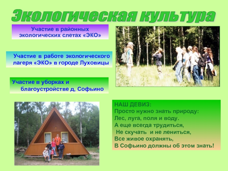 Название дол. Экологический лагерь. Названия для экологического лагеря. Экологические лагеря в России. Экология в лагерь проект.