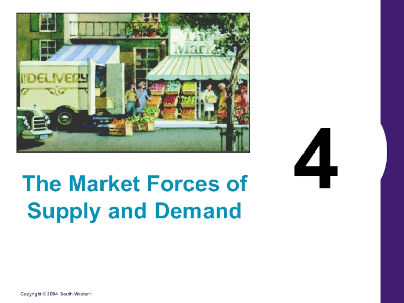 4 The Market Forces of Supply and Demand