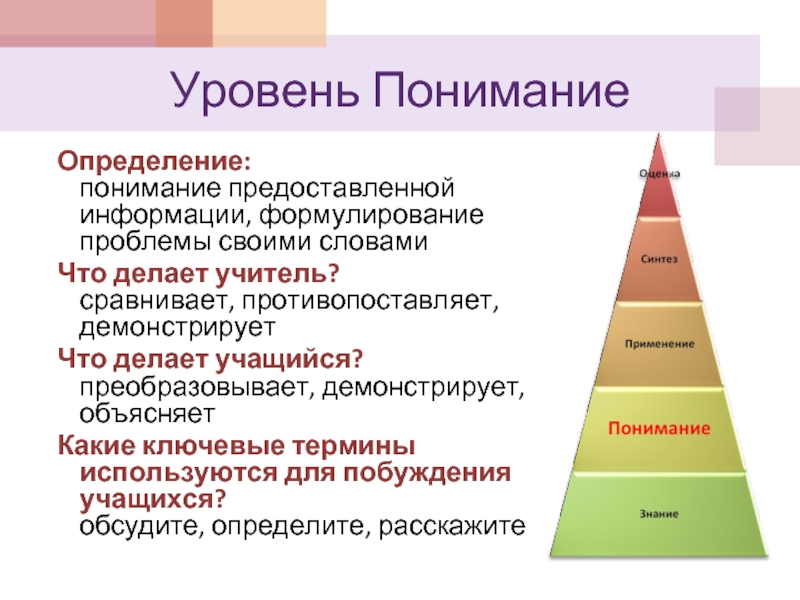 Понять определенный. Уровни воспринимаемого образа. Уровни понимания текста. Какие выделяют уровни воспринимаемого образа?. Понимание это определение.