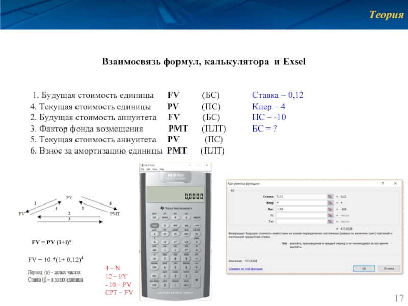 Ставка кпер плт пс бс тип предположение это финансовая функция в excel для вычисления