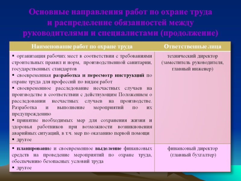 Основные направления охраны труда. Организация работы по охране труда. Основные направления в работе по охране труда. Принципы организации работы по охране труда. Основные направления организации работ по охране труда.