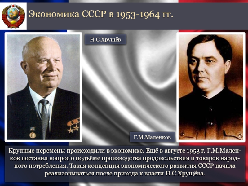 Смена политического руководства страны в 1964 году