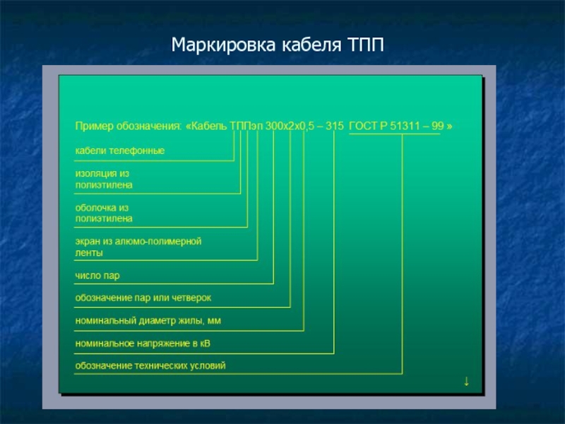 Тпп расшифровка. Маркировка кабеля ТПП. Обозначение кабеля связи. Маркировка кабелей связи. Маркировка кабелей связи расшифровка.