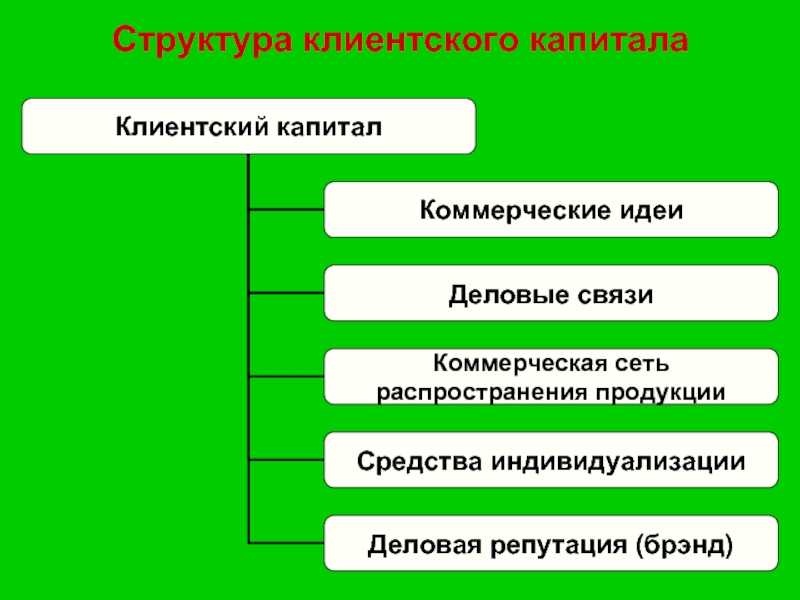 Капитал связь. Компоненты клиентского капитала. Клиентский капитал это. Что относится к клиентскому капиталу. Сущность клиентского капитала.