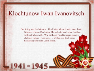 Klochtunow Iwan Ivanovitsch
