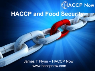 HACCP and Food Security