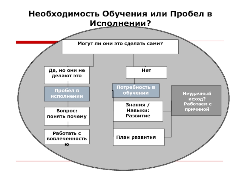 Необходимость подготовки. План развития для презентации. Необходимость учебы.