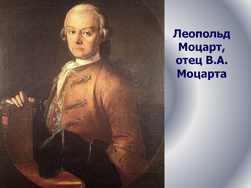 Леопольд Моцарт, отец В.А. Моцарта
