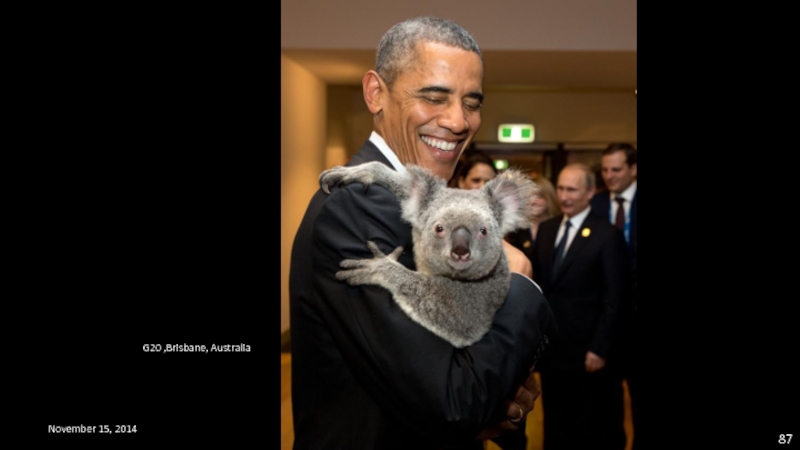 November 15, 2014 G20 ,Brisbane, Australia
