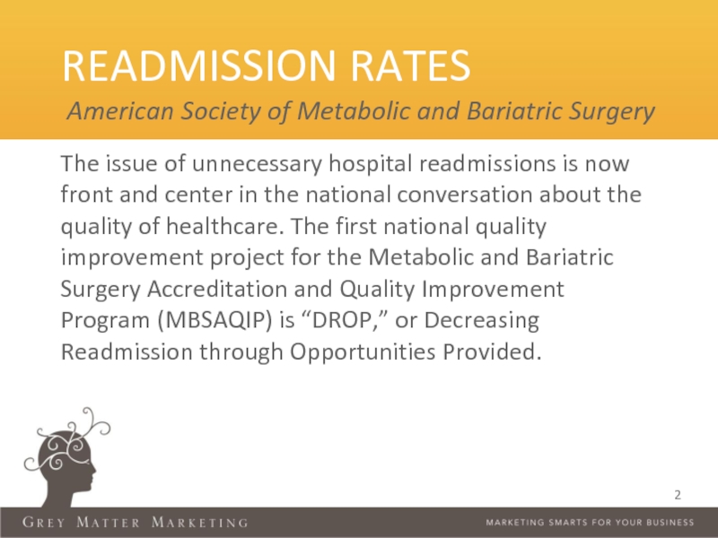 READMISSION RATES   American Society of Metabolic and Bariatric Surgery The