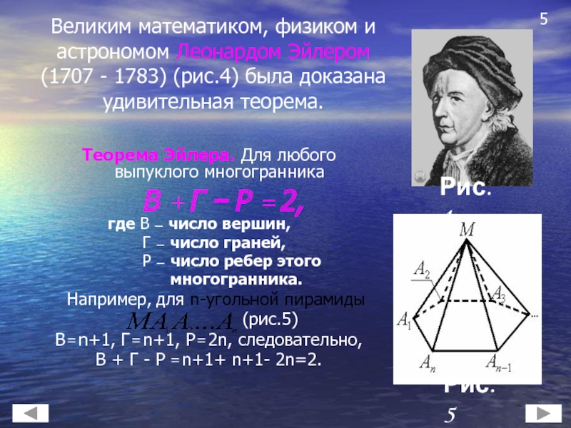 Выпуклые многогранники теорема эйлера