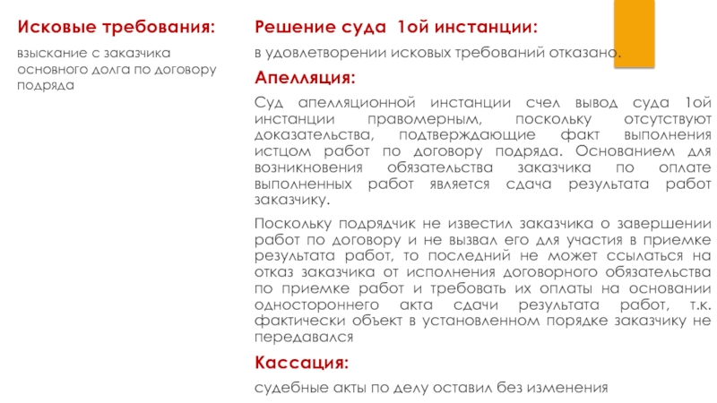 Взыскание требования. Взыскание долга по договору подряда. Исковые требования к клиенту.