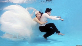 An Underwater Wedding