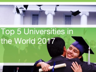Universities in the World 2017