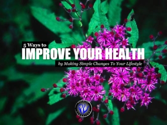 IMPROVE YOUR HEALTH