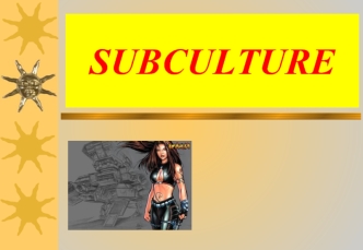 SUBCULTURE