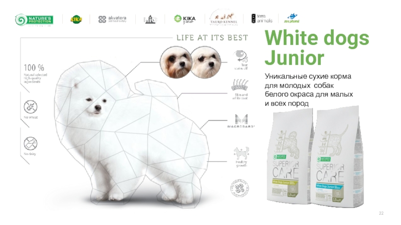 Корм для собак white dog