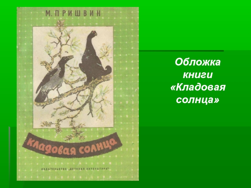 Пришвин кладовая солнца презентация