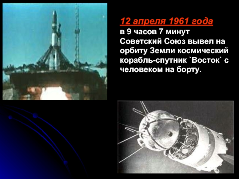Первый космический корабль вышедший в космос. 12 Апреля 1961 года корабль-Спутник «Восток». Спутник Восток 1961. Космический корабль Восток 1961. Корабль Спутник Восток 1961.