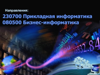 230700 Прикладная информатика080500 Бизнес-информатика