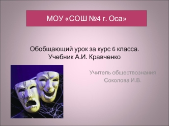 МОУ СОШ №4 г. Оса