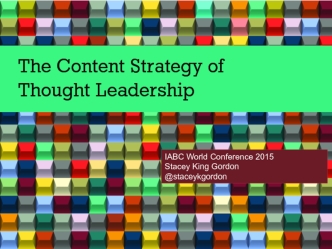 Content Strategy of Thought Leadership