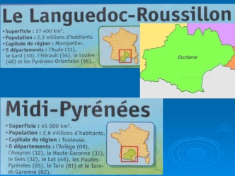 Les nouvelles regions