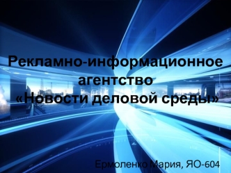 Рекламно-информационное агентство Новости деловой среды