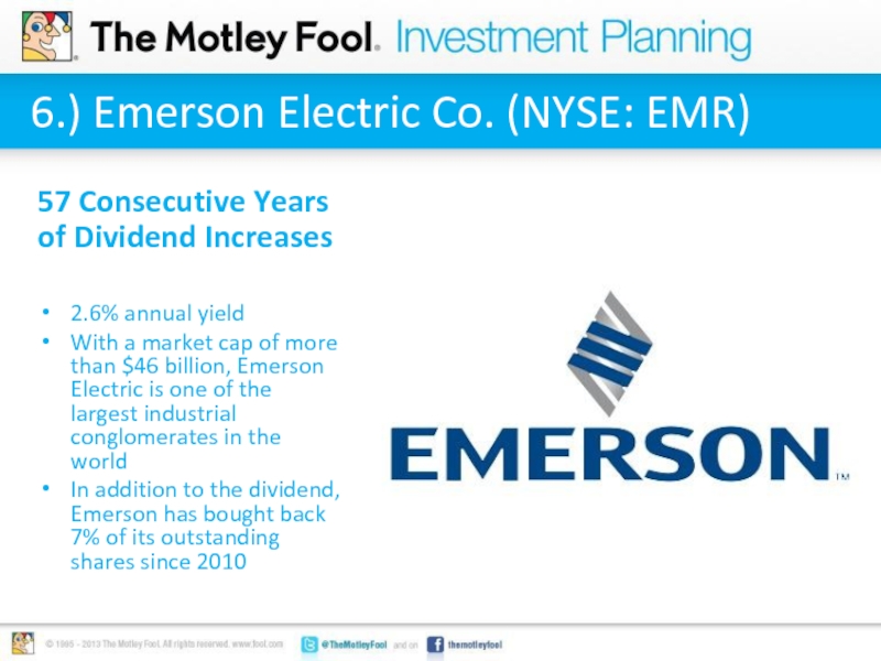 Emerson Electric.