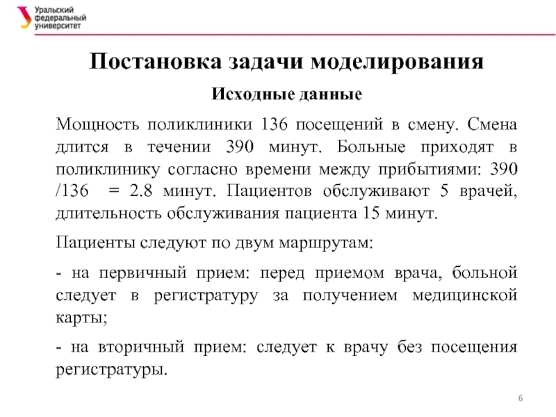 15 минут на пациента. Мощность поликлиники.