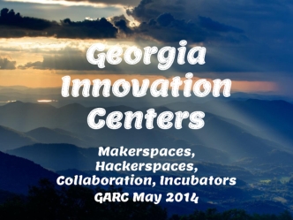 Georgia Innovation Centers