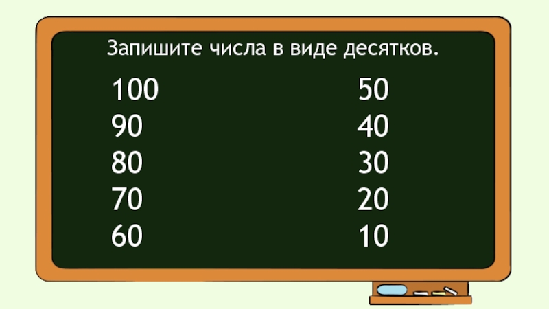 Круглый состав числа. Состав круглых чисел 20. Десятки 10 20 30 40 50 60 70 80 90 100. Деление круглого числа на круглое 100:20.