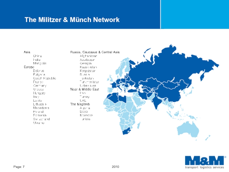 The Militzer & Münch Network