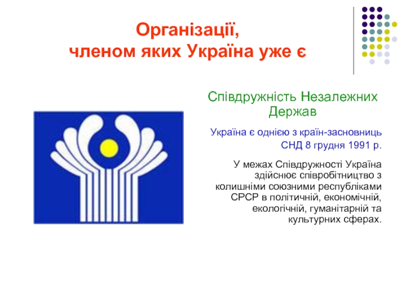 Реферат: Співробітництво Україна-СОТ і проблема глобальної лібералізації