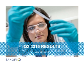 Sanofi's Q2 2015 Earnings Report