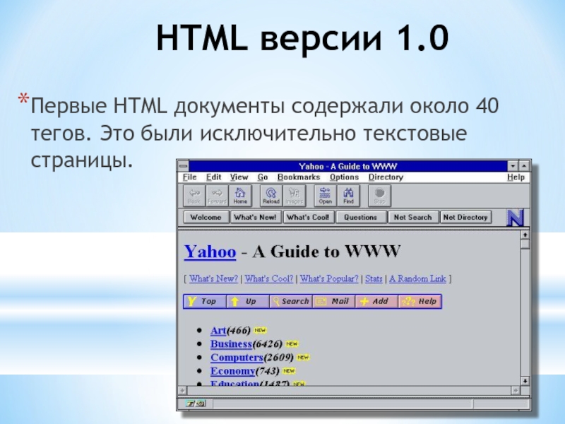 New 1 html. Версии html. Последняя версия html. Штмл версии. Хтмл первой версии.