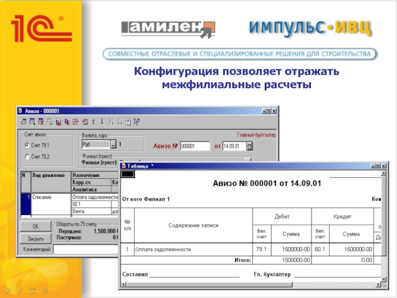 Образец авизо в бухгалтерии