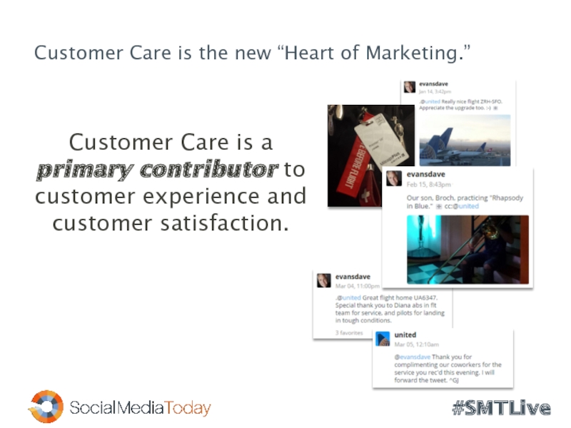 Customer Care is the new “Heart of Marketing.”Customer Care is a