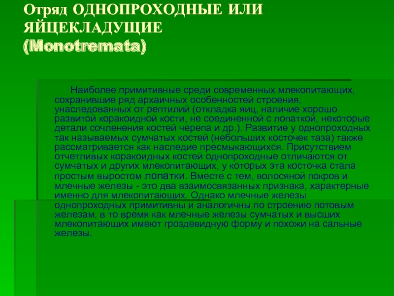 Презентация однопроходные 7 класс