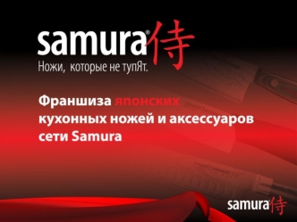 Франшиза японских кухонных ножей и аксессуаров сети Samura