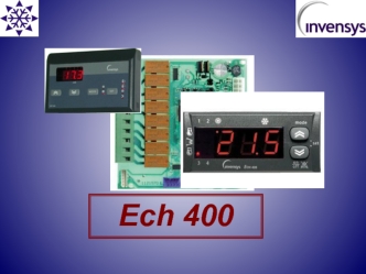 Ech 400 2 AIR CONDITIONING Контроллер для Чиллеров и Тепловых Насосов и Тепловых Насосов до 4-х компрессоров Ech 400.