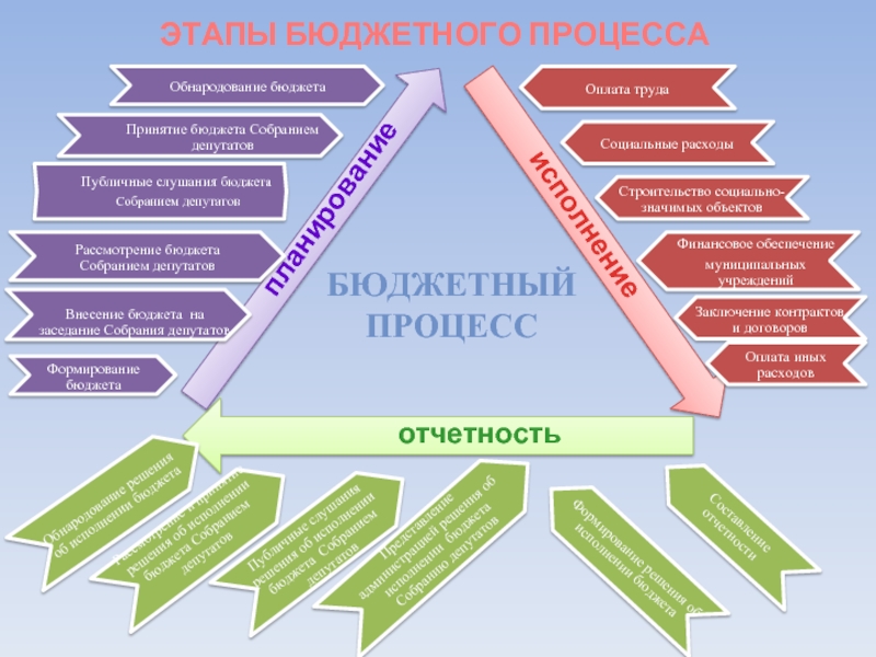 Стадии бюджетного процесса презентация