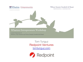 Tom Tunguz
Redpoint Ventures
tomtunguz.com