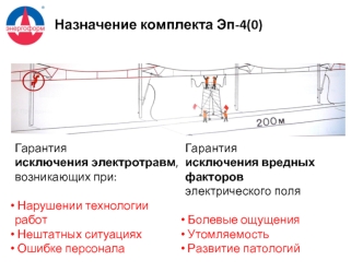 Назначение комплекта Эп-4(0)