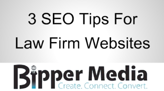 3 SEO Tips For 

Law Firm Websites